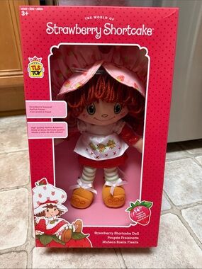 Strawberry Shortcake Rag Doll Strawberry Scented 14”